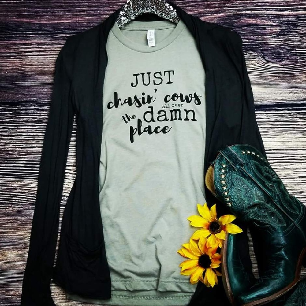 Chasin Cow's Tee